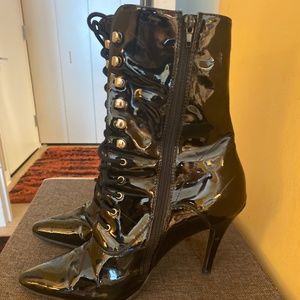 Black size 14 booties!